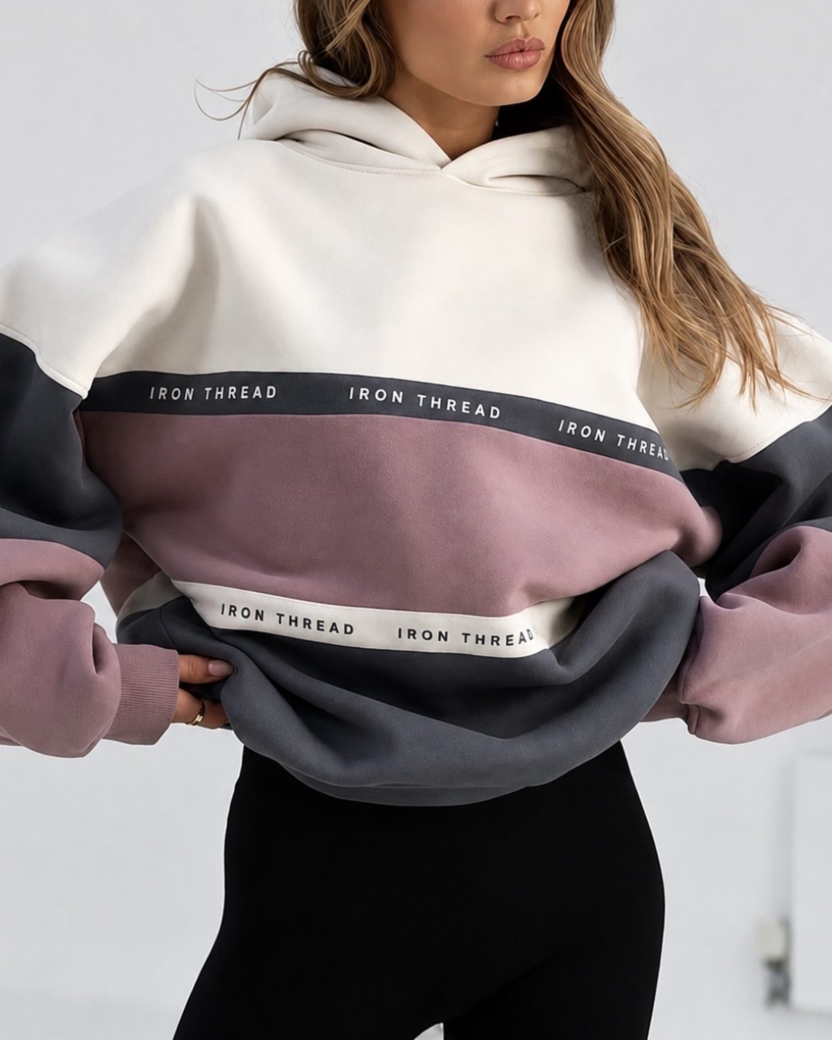 The Apex Hoodie in Blush