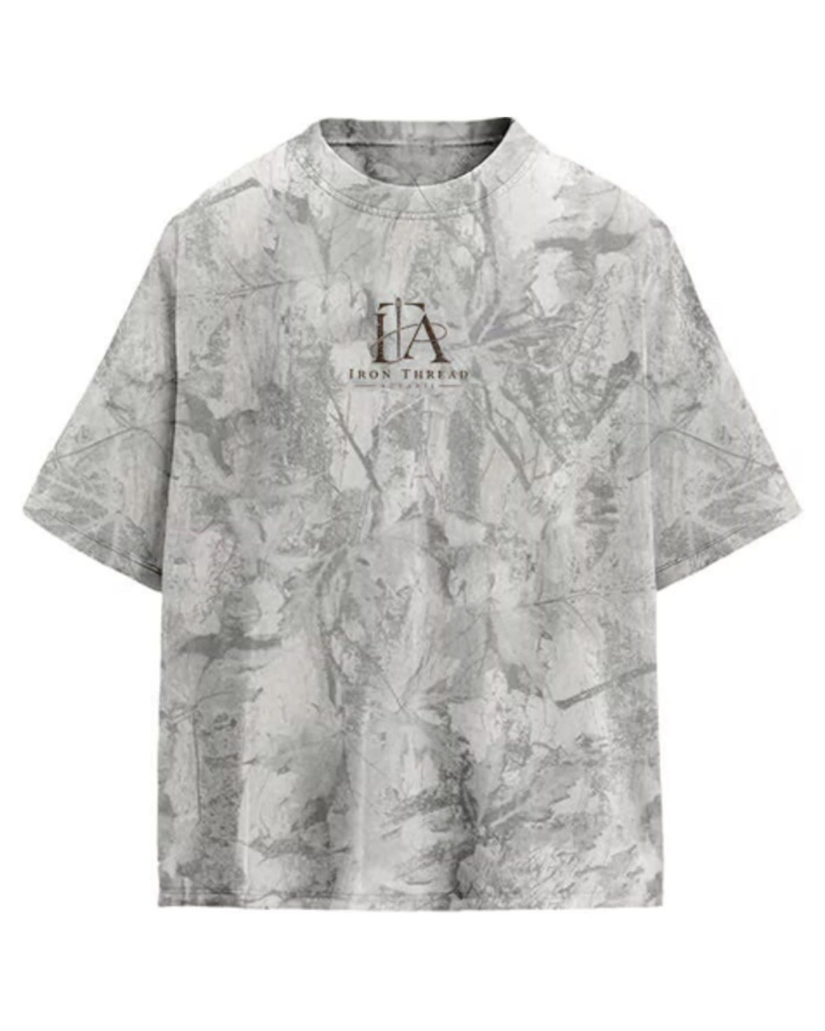 The Iron Heritage Tee in Camo Grey